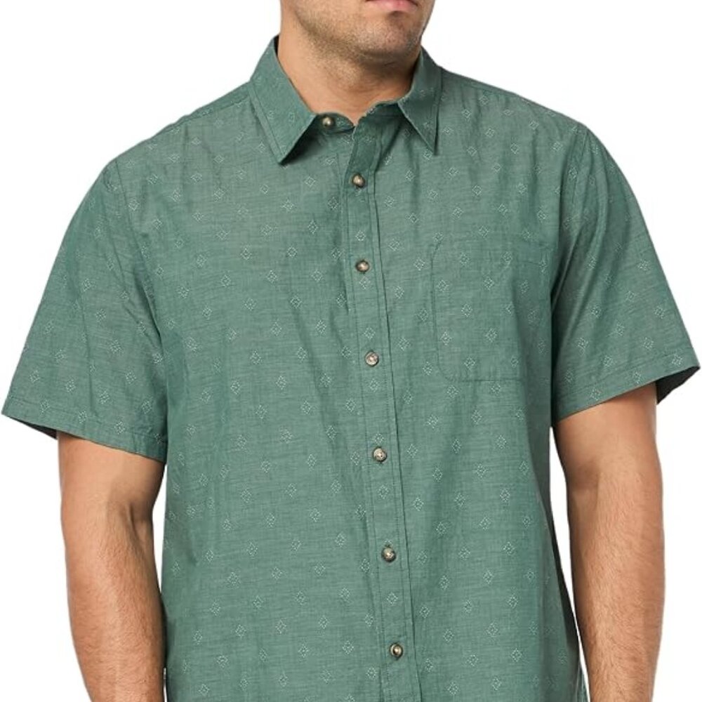 PENDLETON MEN'S COLFAX DIAMOND DOBBY COTTON SHIRT